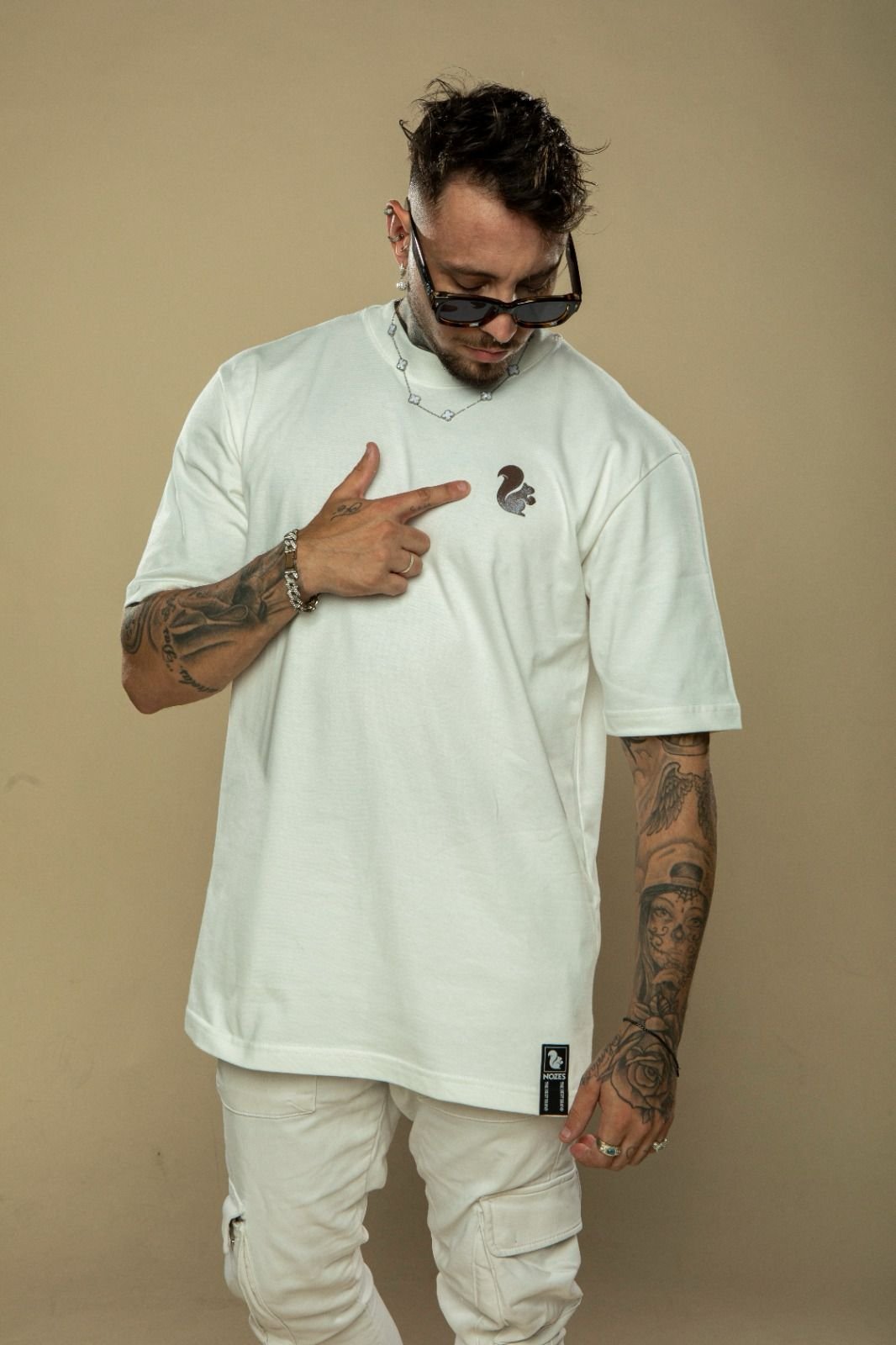 Camisa Oversized - Branca