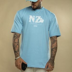 Camisa Oversized - Azul